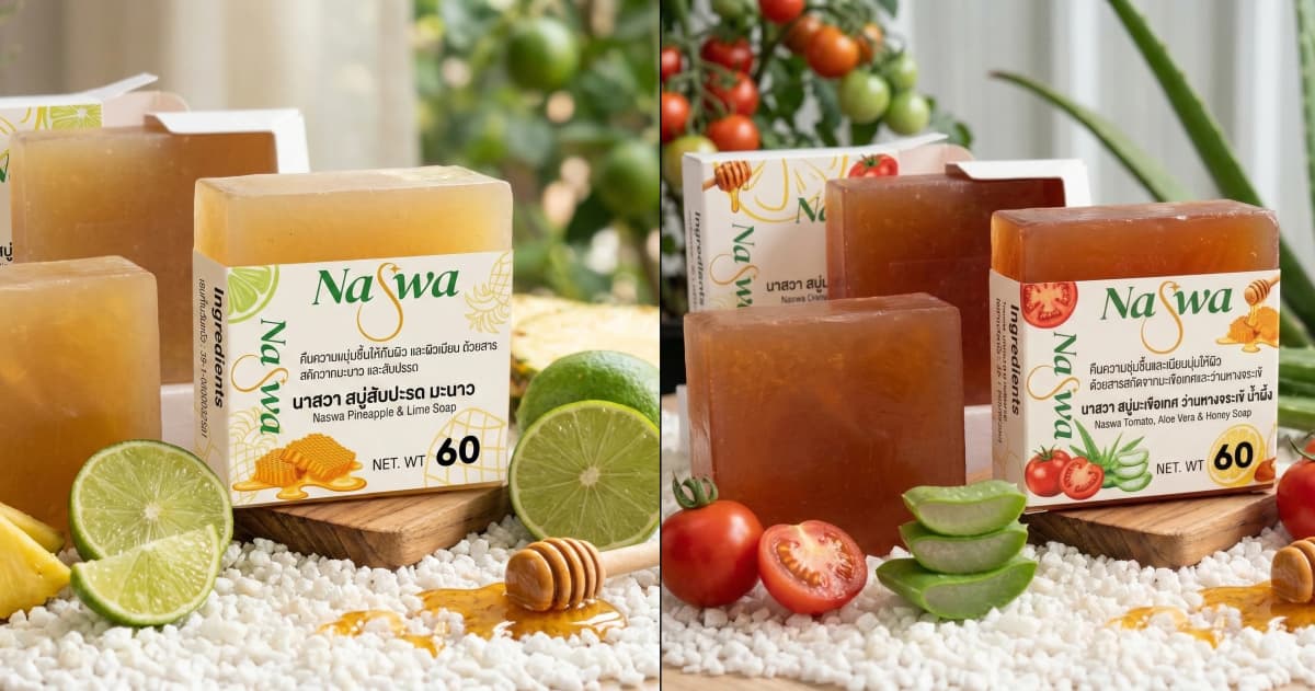 ผลิตภัณฑ์จากธรรมชาติของ NaSwa Soap